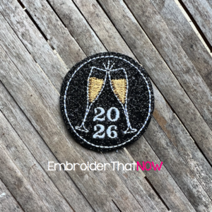 Champagne New Year 2026 and 2027