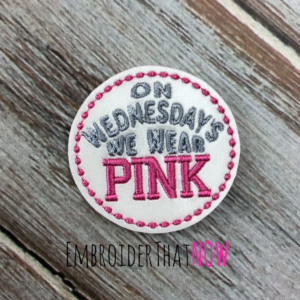 Wednesday's We Wear Pink