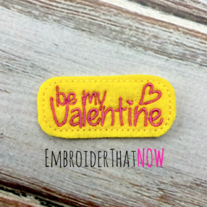 Be My Valentine Clip