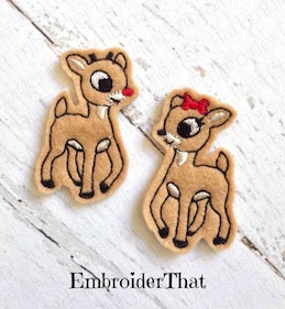 Boy and Girl Reindeer
